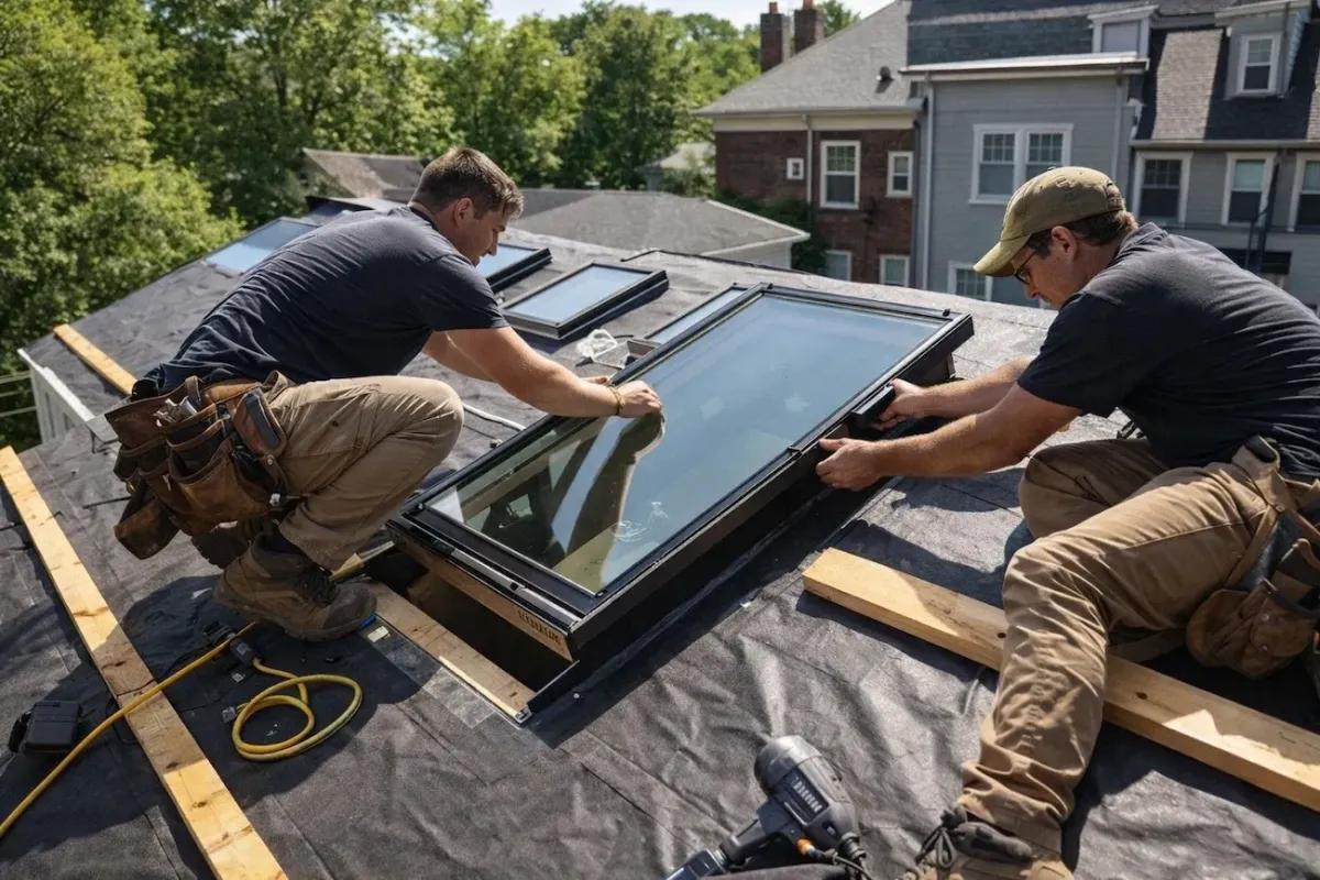 Skylight installation services - Xport Roofing